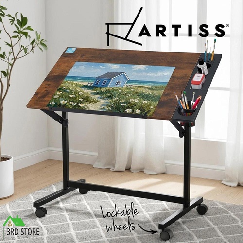 Artiss Drafting Table Drawing Desk Art Desk Multi-Functional Craft Drawing Table