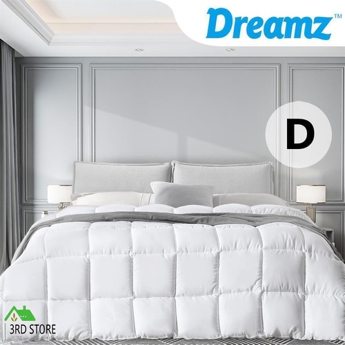 DreamZ Bamboo Quilt Winter All Season Microfiber Duvet Doona 400GSM Double