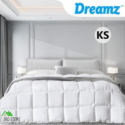DreamZ 200GSM All Season Bamboo Fibre Quilt Doona Duvet All Season KS