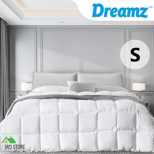 DreamZ Bamboo Quilts Microfibre Winter Summer All Season Doona 400GSM SINGLE