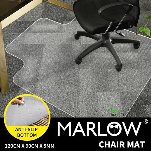Marlow Chair Mat Carpet Floor Protector PVC Home Office Room Computer Mat 120x90