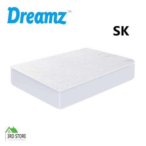 DreamZ Fully Fitted Waterproof Mattress Protector Cool Zone Technology SK