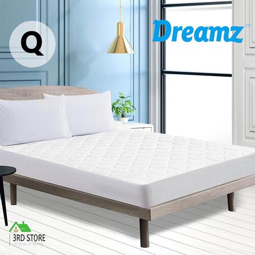 DreamZ Queen SizeFully Fitted Waterproof  Mattress Protector