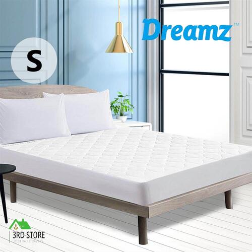 DreamZ  Single Size Fully Fitted Waterproof  Mattress Protector