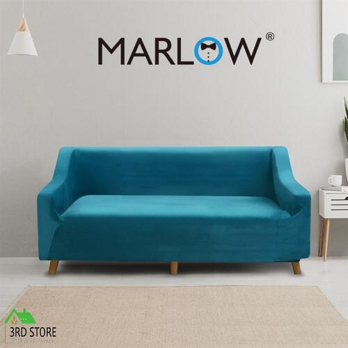 Marlow Stretch Sofa Cover Couch Lounge Slipcover Protector 3 Seater Plush