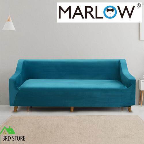 Marlow Stretch Sofa Cover Couch Lounge Slipcover Protector 4 Seater Plush