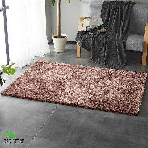 Floor Rug Shaggy Carpet Area Living Room Mat Bedroom Soft Mats Anti-Slip 150x80