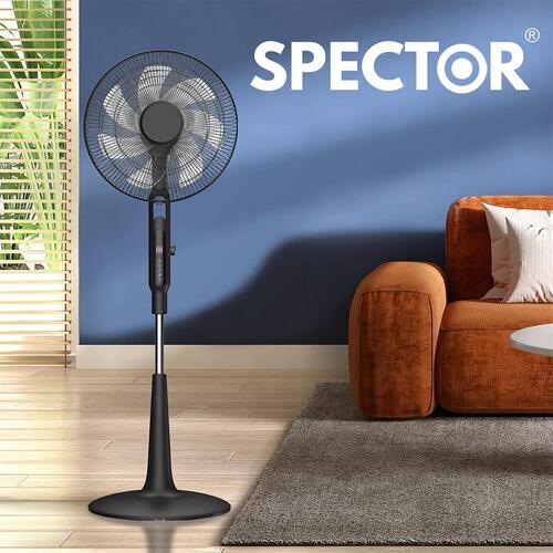 Spector Pedestal Fan 28 Speed Remote Tilt & Oscillating Adjustable Height Timer