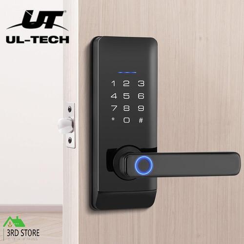 UL-tech Fingerprint Door Lock Digital Electronic Smart Doorlock Password APP