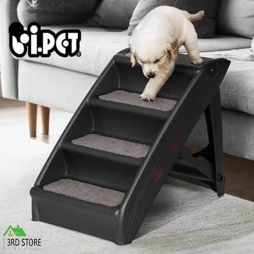 RETURNs i.Pet Dog Ramp For Bed Sofa Car Pet Steps Stairs Ladder Indoor Foldable Portable