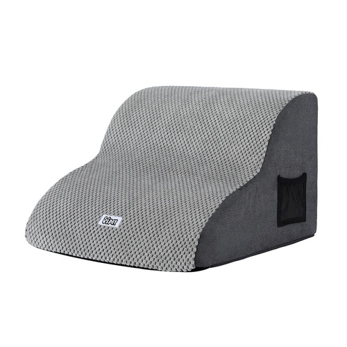 i.Pet Dog Ramp 2 Steps For Small Dogs Bed Sofa Car Foam Non-Slip Pet Cat Stairs