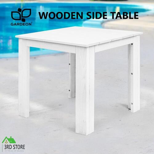 Gardeon Wooden Coffee Side Table Outdoor Furniture Indoor Desk Garden camping