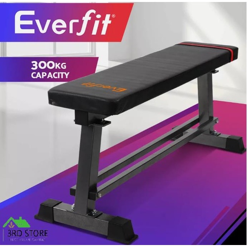 Everfit Weight Bench Press Flat Multi-Station Home Gym Squat Benches Fitness