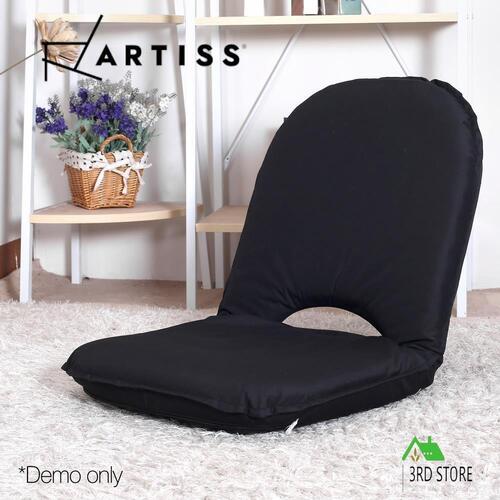 Artiss Portable Camping Beach Chair Folding Floor Recliner Outdoor Lounge Sofa