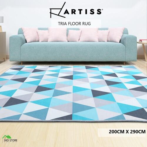 Artiss Floor Rugs Rug 200 x 290 Area Large Carpet Soft Bedroom Modern Short Pile