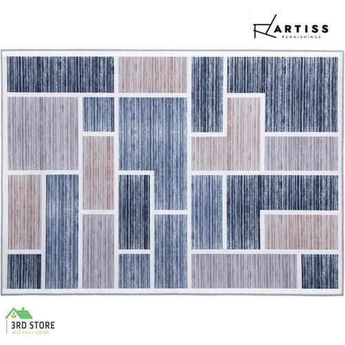 Artiss Floor Rugs Short Pile Area Rug Large Modern Classic Carpet Soft Bedroom