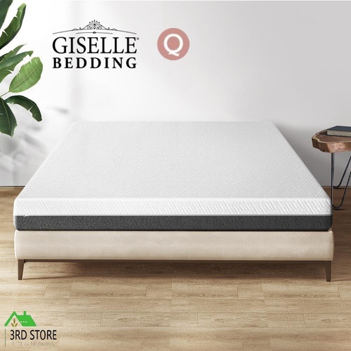 Giselle Bedding Memory Foam Mattress Bed Cool Gel Non Spring Comfort Queen 15cm