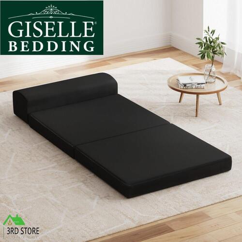 Giselle Bedding Folding Foam Mattress Portable Single Sofa Bed Mat Lounger