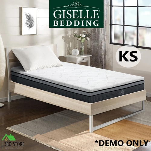 Giselle King Single Memory Foam Mattress Size Bed Cool Gel Non Spring 25cm