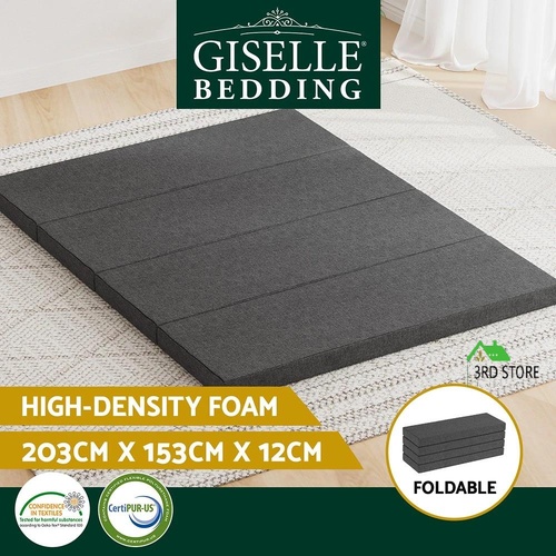 Giselle Bedding Foldable Mattress Folding Foam Mattresses Portable Mat Queen