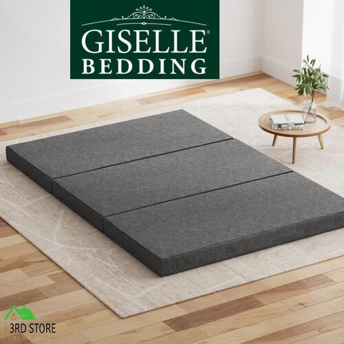 Giselle Bedding Folding Mattress Portable Foldable Bed Camping Mat Double