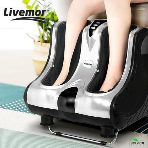 Livemor Foot Massager Electric Massagers Shiatsu Feet Ankle Calf Leg Timer