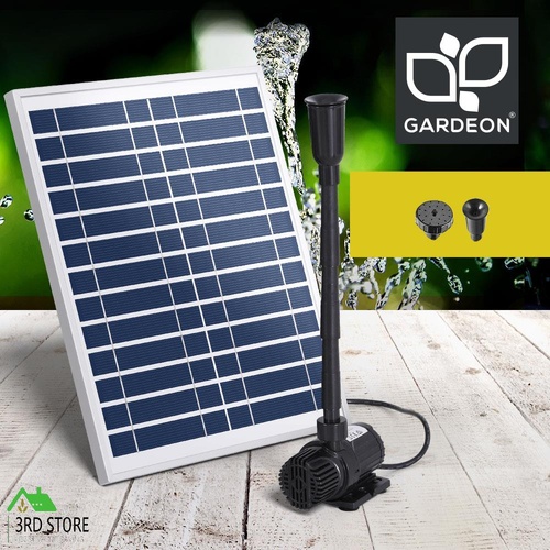 Gardeon Solar Pond Pump Water Fountain Submersible Filter Outdoor Garden 9.8FT