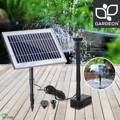 Gardeon Solar Pond Pump Powered Water Outdoor Submersible Fountains Filter 25W