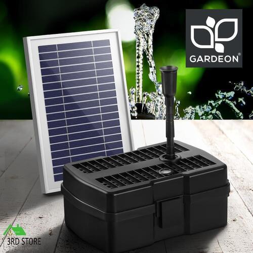 Gardeon Solar Pond Pump with Eco Filter Box Water Fountain Kit 4.6FT