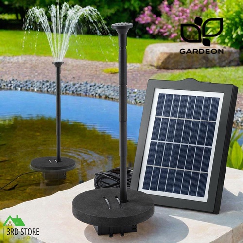 Gardeon Solar Pond Pump Water Fountain Submersible Floating Bird Bath 190L/H