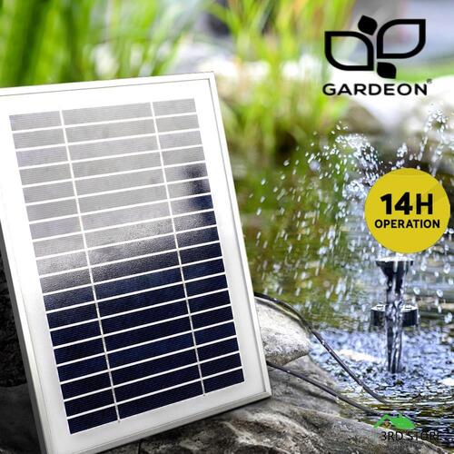 Gardeon Solar Pond Pump with Battery Kit Solar Powered Garden Water Fountain