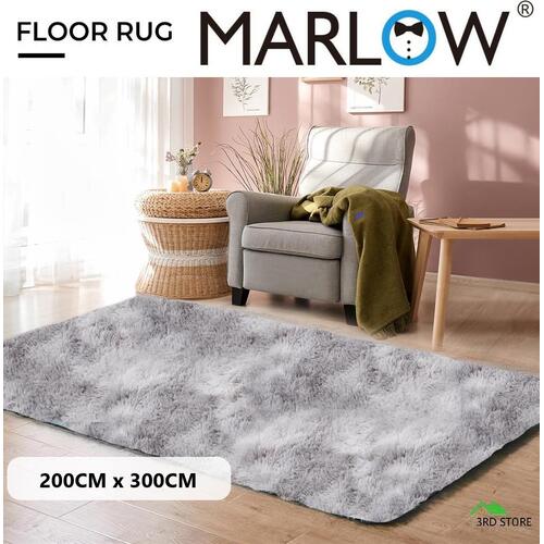 Floor Rug Shaggy Rugs Soft Large Carpet Area Tie-dyed Mystic 200x300cm