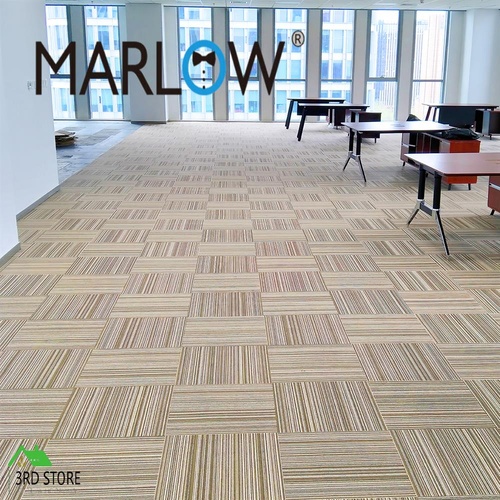 Marlow 20x Carpet Tiles 5m2 Box Heavy Commercial Retail Office Flooring