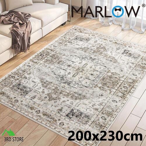 Marlow Floor Rug Area Rug Large Mat Carpet Short Pile Modern Mat 200X230cm