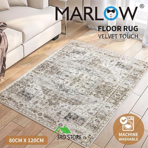 Marlow Floor Rug Area Rug Large Mat Carpet Short Pile Modern Mat 80X120cm