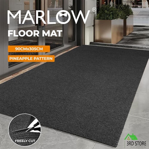 Marlow Entrance Door Mat Area Floor Rug Anti Slip Hallway Carpet
90cm x 305cm GY