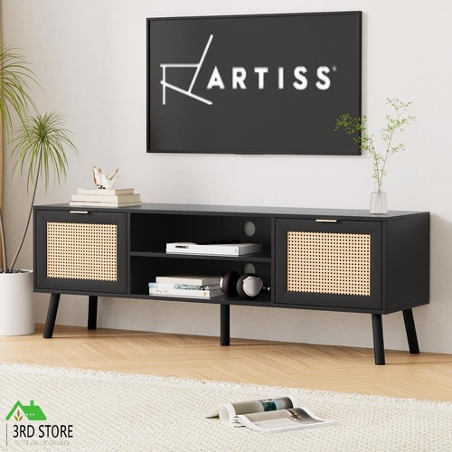 Artiss TV Unit 150cm Storage Cabinet Black
