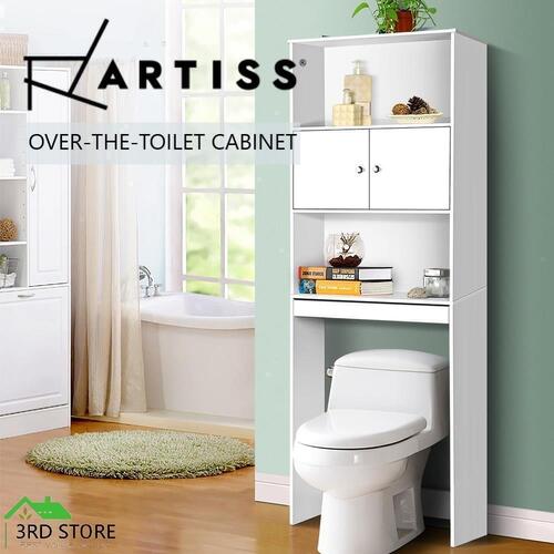 Artiss Bathroom Storage Cabinet Organiser Laundry Cupboard Toilet Shelf