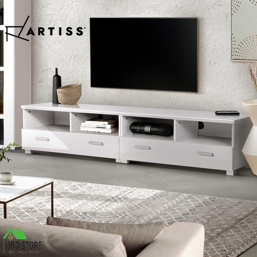 Artiss TV Cabinet Entertainment Unit Stand Storage Drawers 180cm Lowline Shelf