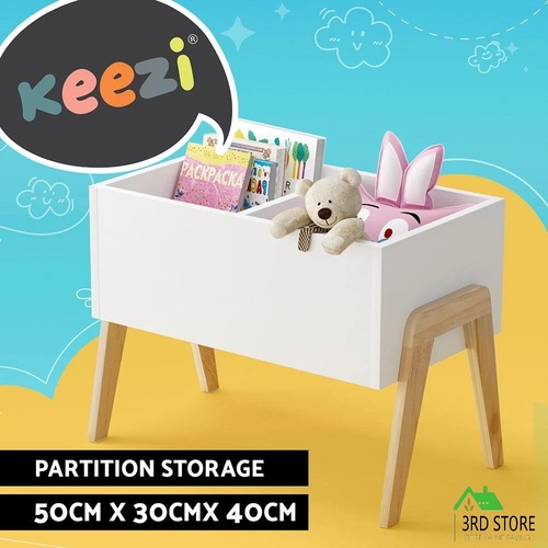 Keezi Kids Toy Box Chest Storage Bin Container Wooden Cabinet Clothes Book Organiser Bedroom