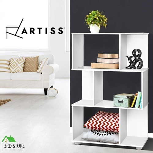 Artiss Display Shelf 3 Tier Bookshelves Bookcase Cube Stand Rack Storage Unit