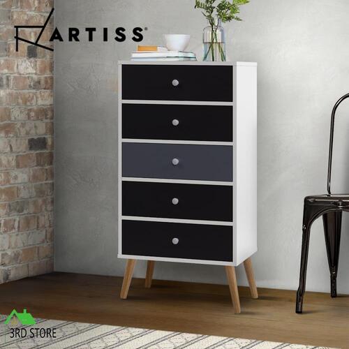 Artiss Chest of Drawers Dresser Table Tallboy Storage Cabinet Furniture Bedroom