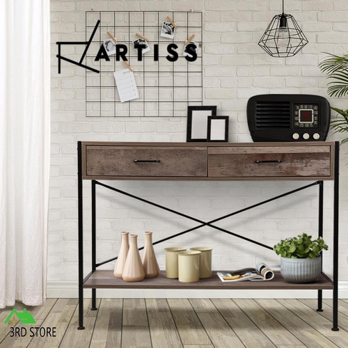 Artiss Wooden Hallway Console Table Entry Side Table Display Desk Industrial