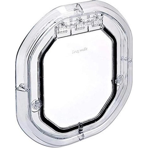 G-DDC Glass Fitting Dog Door Clear