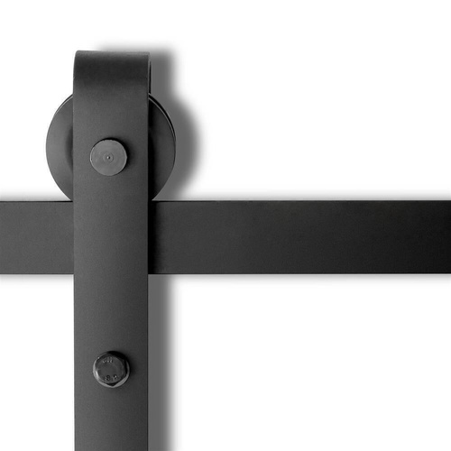 3.66m Sliding Barn Door Hardware Track Set Home Office Bedroom Interior Closet