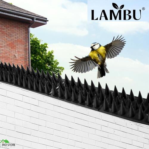 Lambu 10x Bird Spikes Human Cat Possum Mouse Pest Control Spiked Fence Deterrent