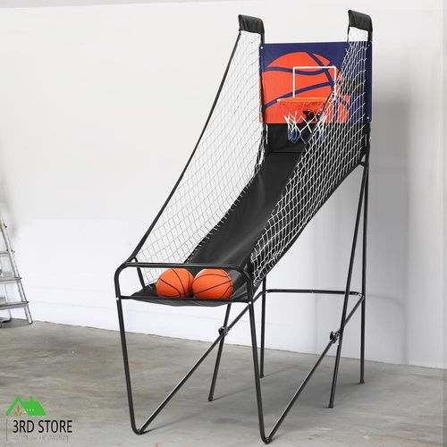 Arcade Basketball Game Electronic Scorer Single Shot Indoor Kids Adult