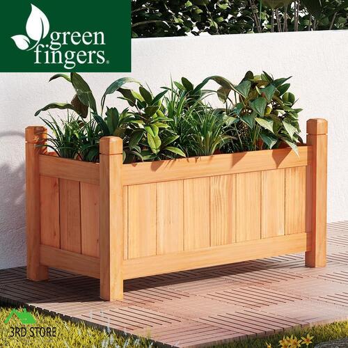 Greenfingers Garden Bed Raised Wooden Planter Box Vegetables 60x30x33cm