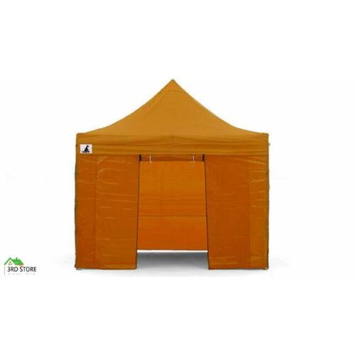Gazebo Tent Marquee 3x3 PopUp Outdoor Wallaroo Orange