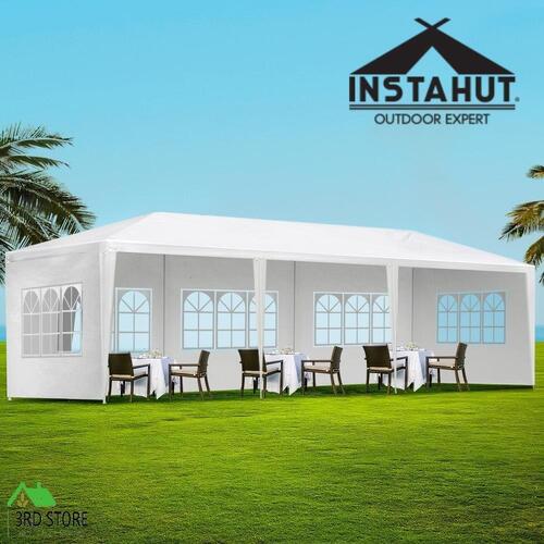 Instahut Gazebo 3x9 Outdoor Marquee Party Wedding Outdoor Tent Canopy Camping
